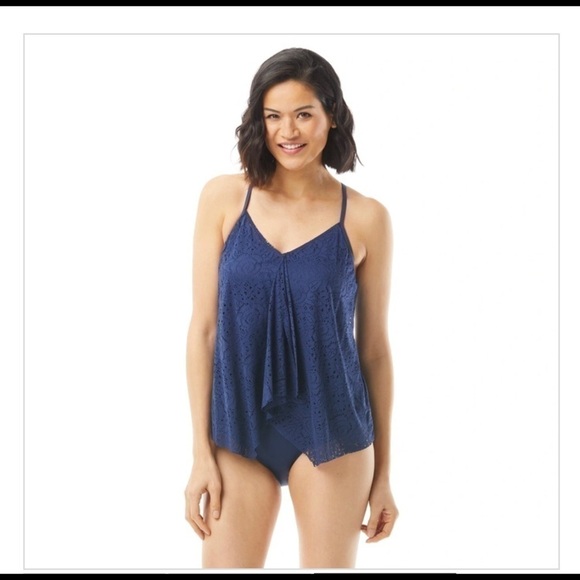 Beach House Other - Beach House Kerry Crochet Underwire Tankini Top